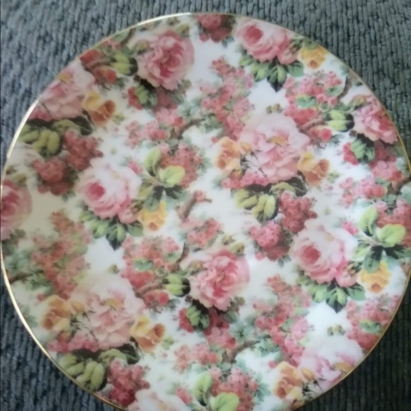 Darice Paragon Cup & Saucer Marlborough Pink Rose Fine Bone China with Gold Trim - Picture 4 of 9